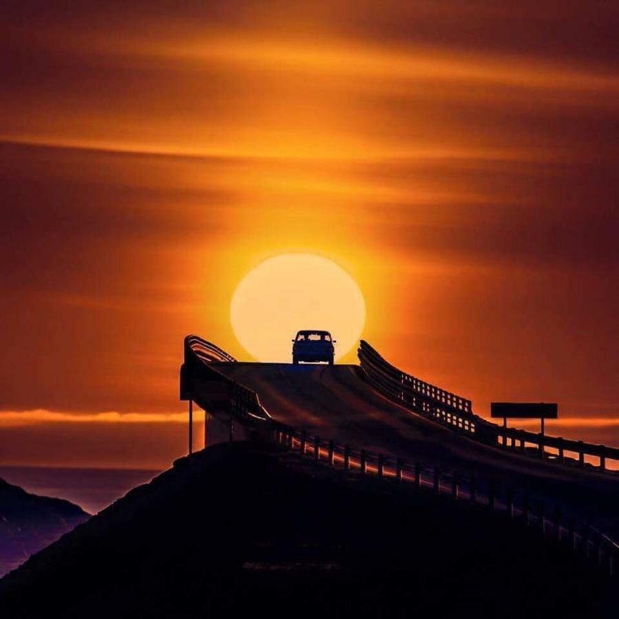 Ola Bua Near The Atlantic Road Daire Lyngstad Dış mekan fotoğraf
